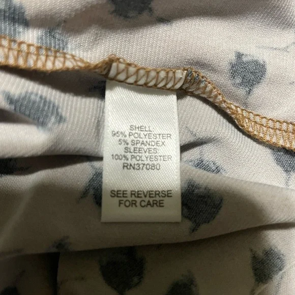 Cato knit blouse with sheer sleeves-medium NWT - Picture 6 of 7